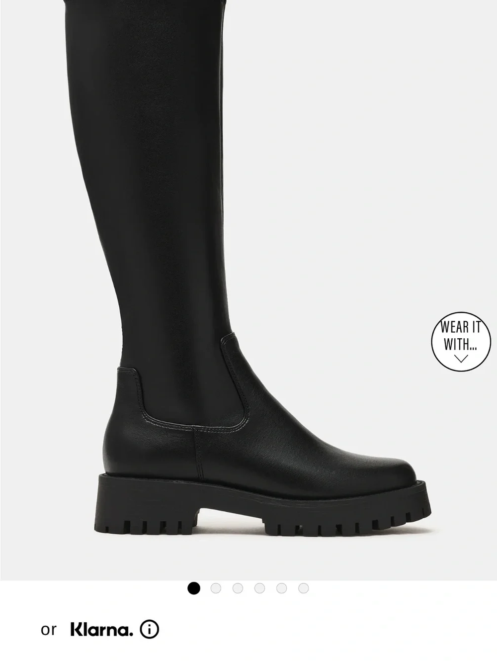 Steve Madden Black Tall Boots - Picture 6 of 6